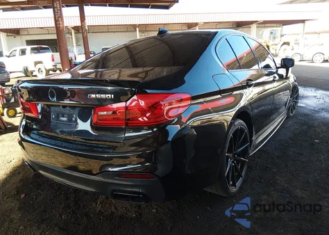 2020 BMW M550I xDrive z USA, uszkodzony, nr VIN WBAJS7C02LBN96639